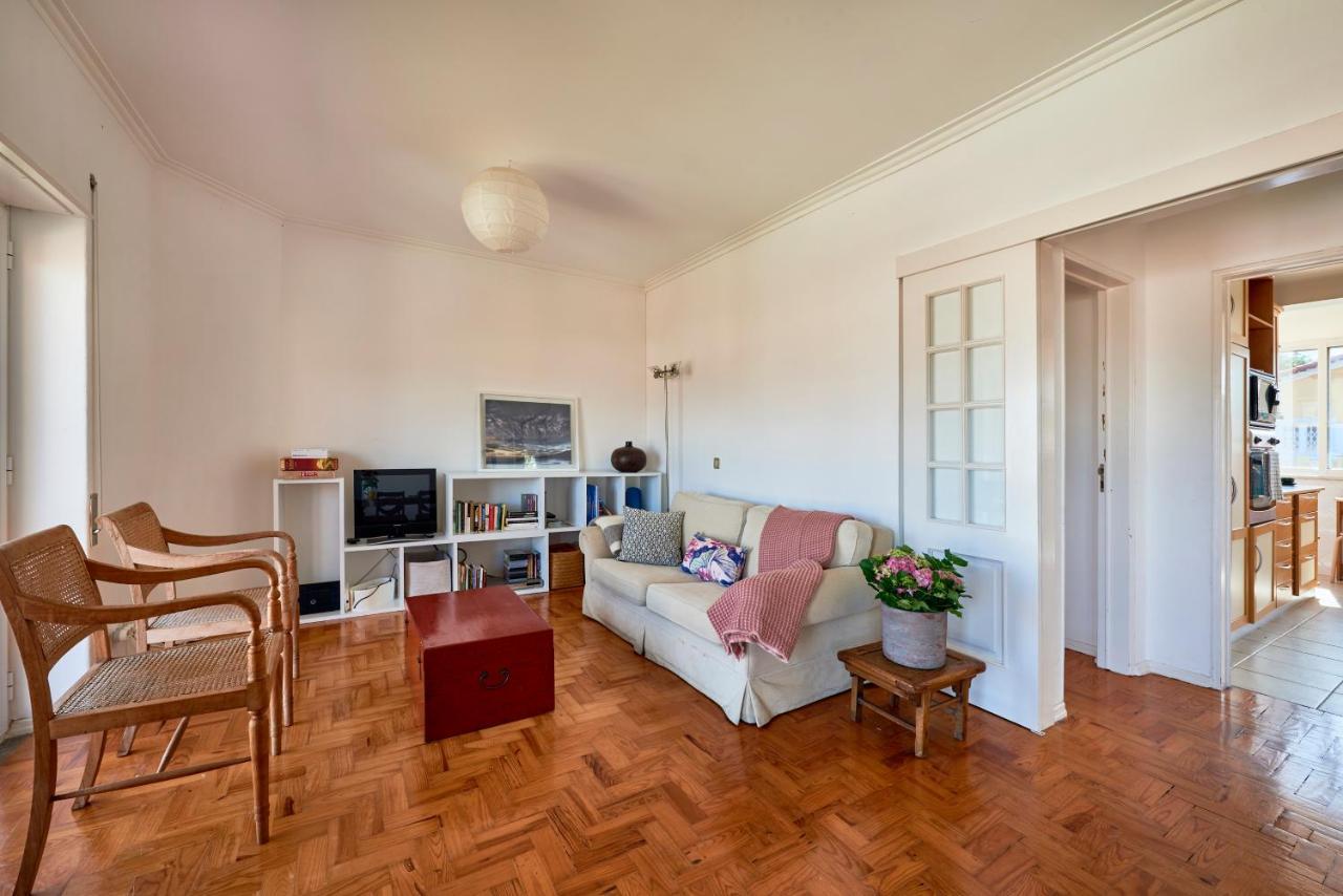 Bright Apartment With Garden In Cascais Luaran gambar