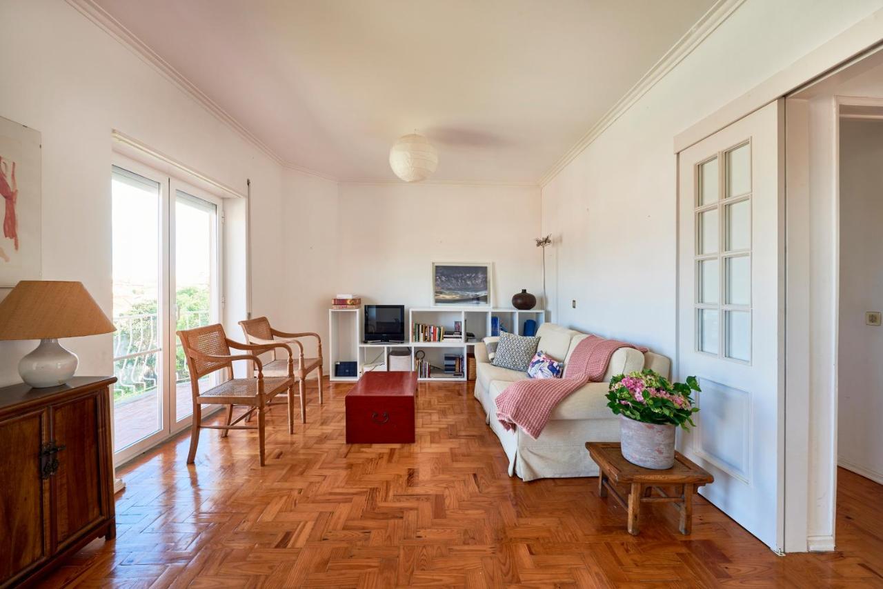 Bright Apartment With Garden In Cascais Luaran gambar